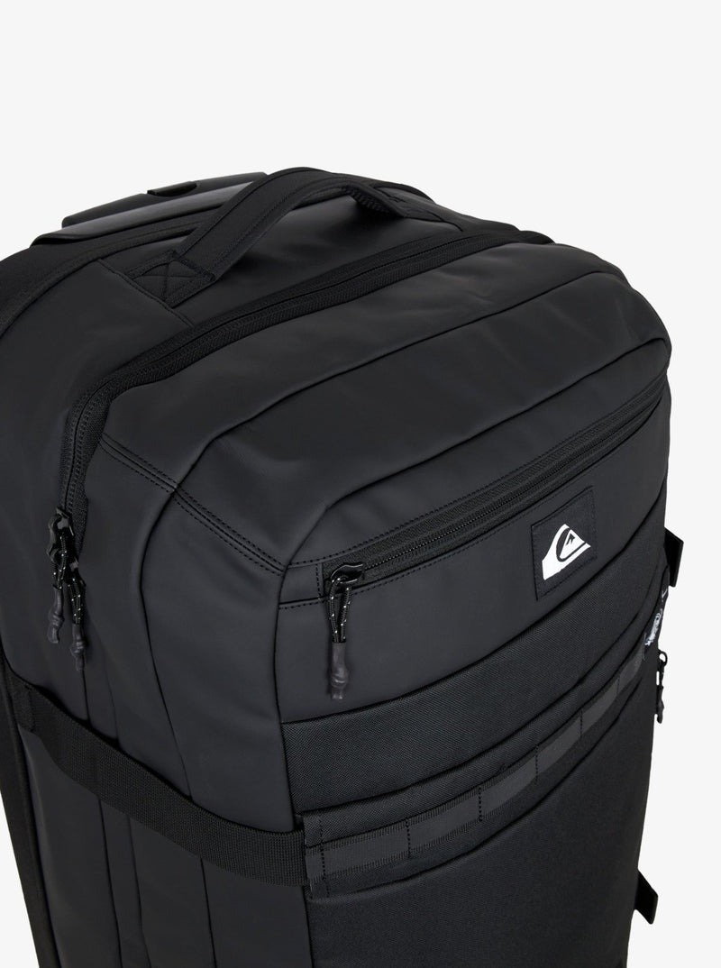 Load image into Gallery viewer, Quiksilver Men&#39;s Checkin Lug Wheelie Luggage Bag Black EQYBL03205-KVJ0
