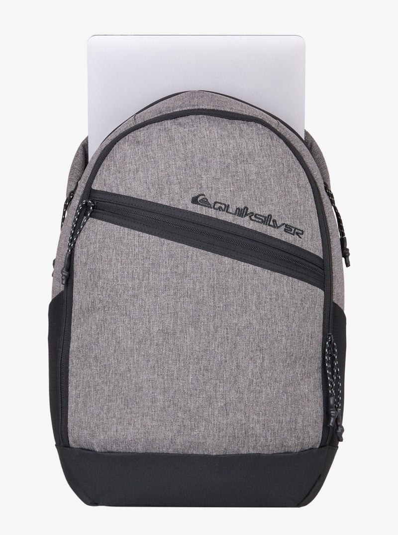 Load image into Gallery viewer, Quiksilver Men&#39;s Schoolie 2.0 Large Backpack Heather Grey EQYBP03720-SJEH
