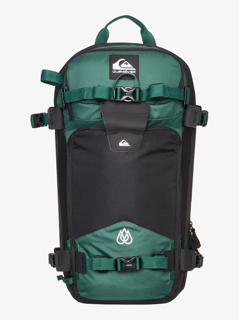 Load image into Gallery viewer, Quiksilver Unisex Tr Platinum 18L Backpack Trekking Green AQYBP03725-TKR
