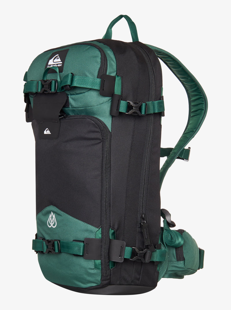 Load image into Gallery viewer, Quiksilver Unisex Tr Platinum 18L Backpack Trekking Green AQYBP03725-TKR
