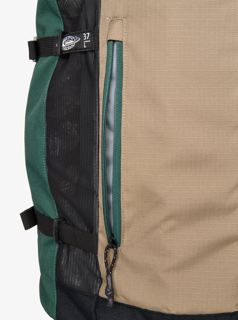 Load image into Gallery viewer, Quiksilver Men&#39;s New Secret Sesh 37L Backpack Trekking Green EQYBP03732-TKR
