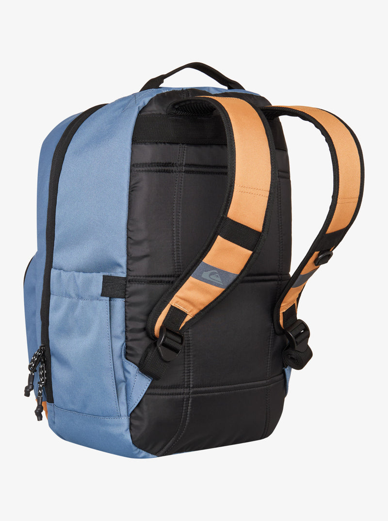 Load image into Gallery viewer, Quiksilver Unisex Schoolie 3.0 Backpack Almond/China Blue EQYBP03733-CMD0
