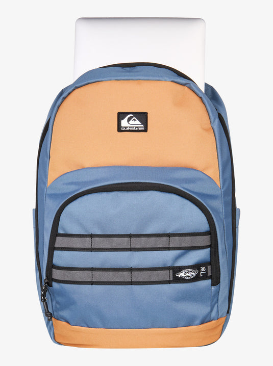 Quiksilver Unisex Schoolie 3.0 Backpack Almond/China Blue EQYBP03733-CMD0