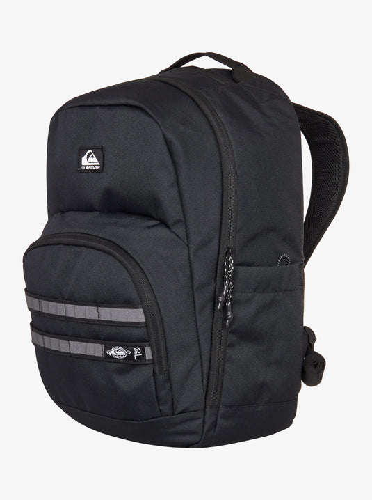 Quiksilver Men's Schoolie 3.0 30L Backpack Black EQYBP03733-KVJ0