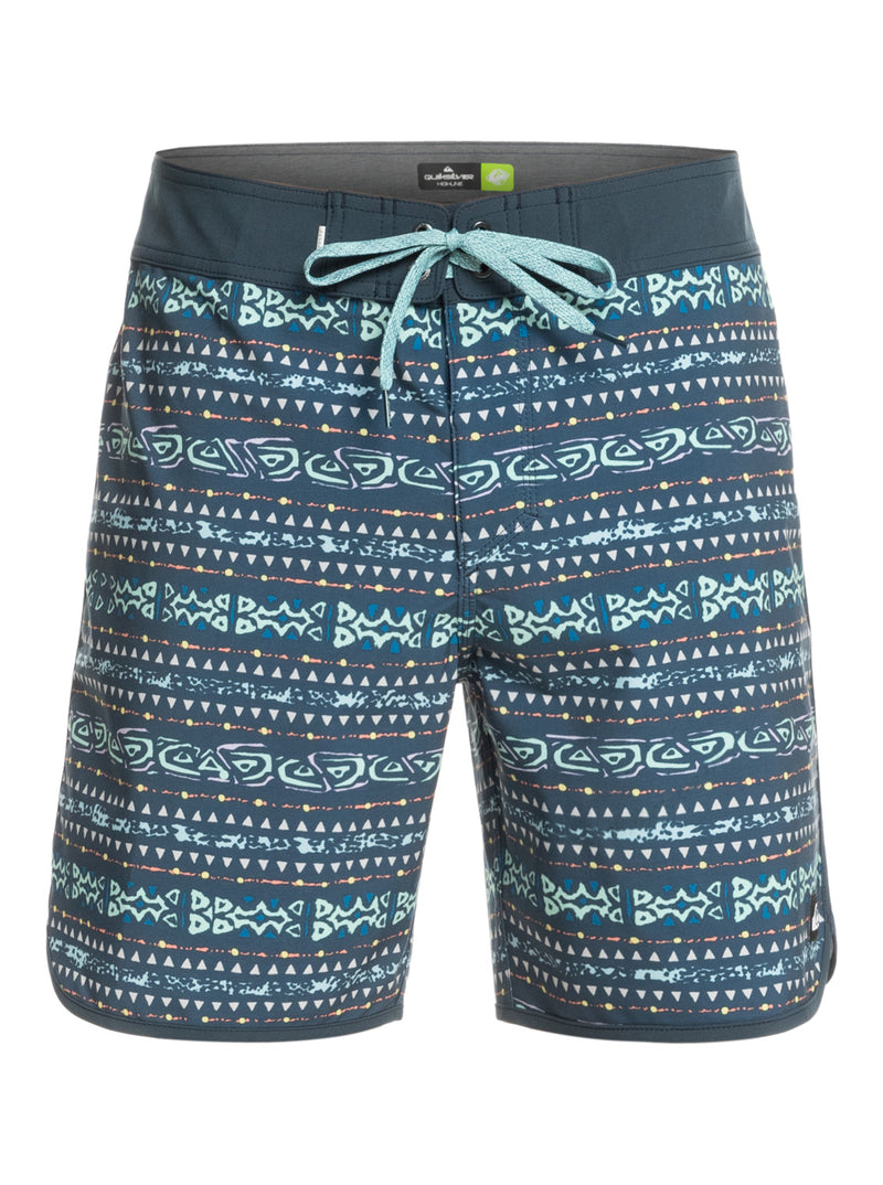 Load image into Gallery viewer, Quiksilver Surfsilk Scallop 18&quot; Boardshorts Midnight Navy EQYBS04770-BSL6
