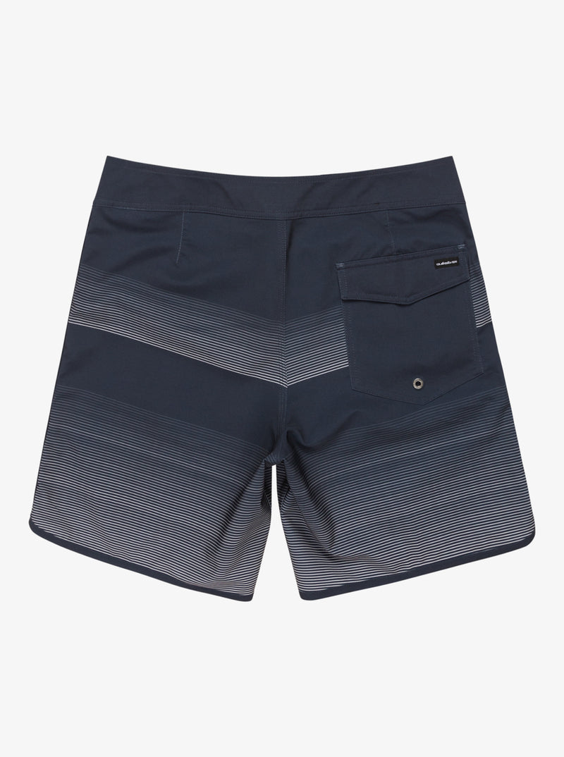 Load image into Gallery viewer, Quiksilver Men&#39;s Surfsilk Scallop 18&quot; Board Shorts Dark Navy Tijuana EQYBS04862-KTP6

