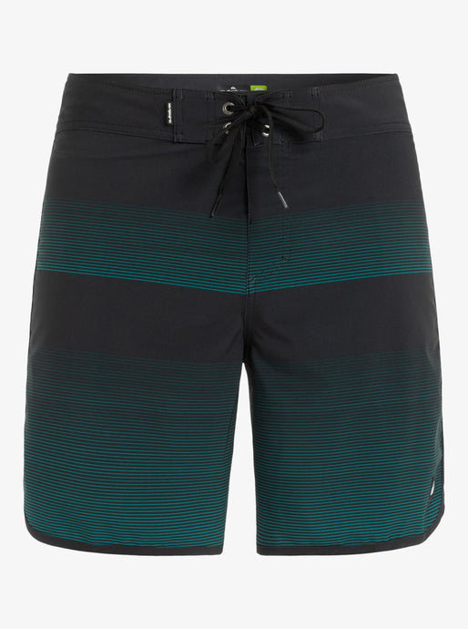 Quiksilver Men's Surfsilk Scallop 18'' Board Shorts Teal Green Tijuana EQYBS04862-BSJ6
