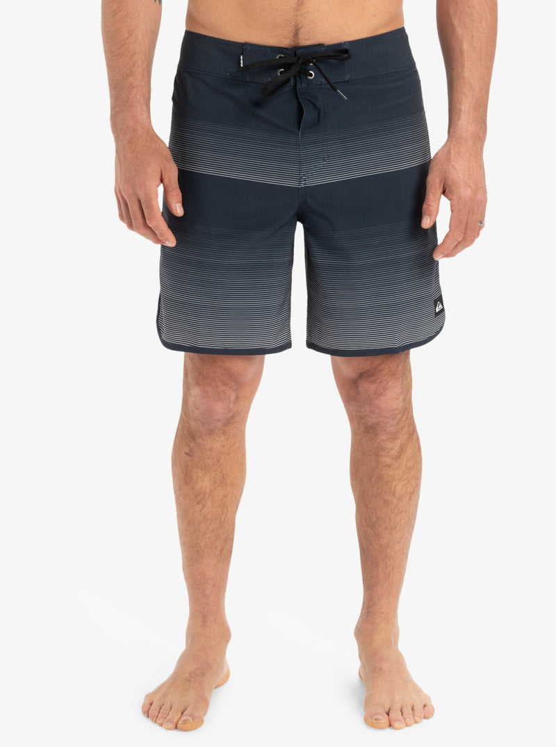 Load image into Gallery viewer, Quiksilver Men&#39;s Surfsilk Scallop 18&quot; Board Shorts Dark Navy Tijuana EQYBS04862-KTP6
