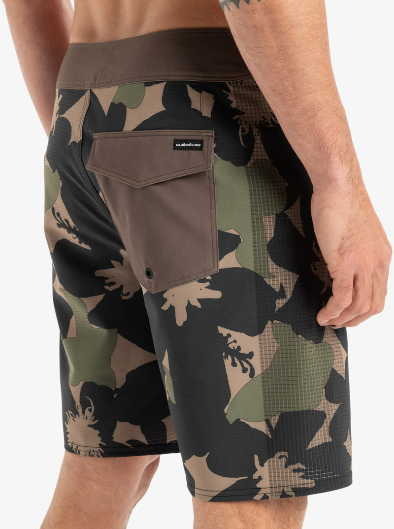 Load image into Gallery viewer, Quiksilver Men&#39;s Highline Arch 19&quot; Board Shorts Grape Leaf Handtman EQYBS04864-CRE6
