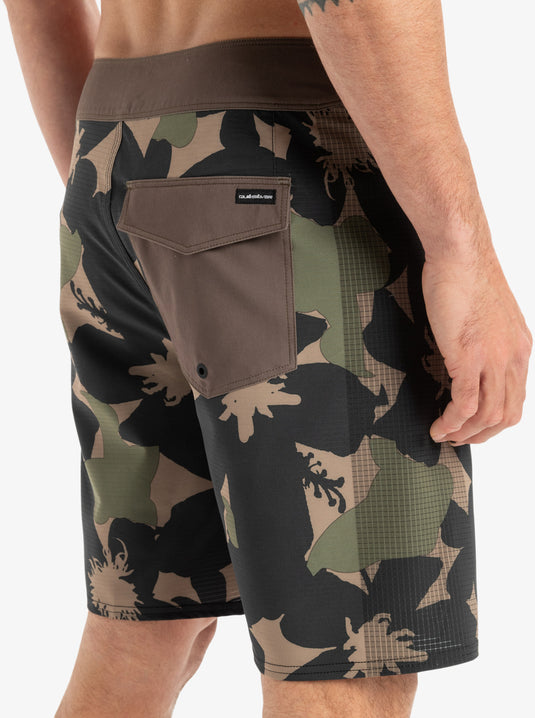 Quiksilver Men's Highline Arch 19" Board Shorts Grape Leaf Handtman EQYBS04864-CRE6