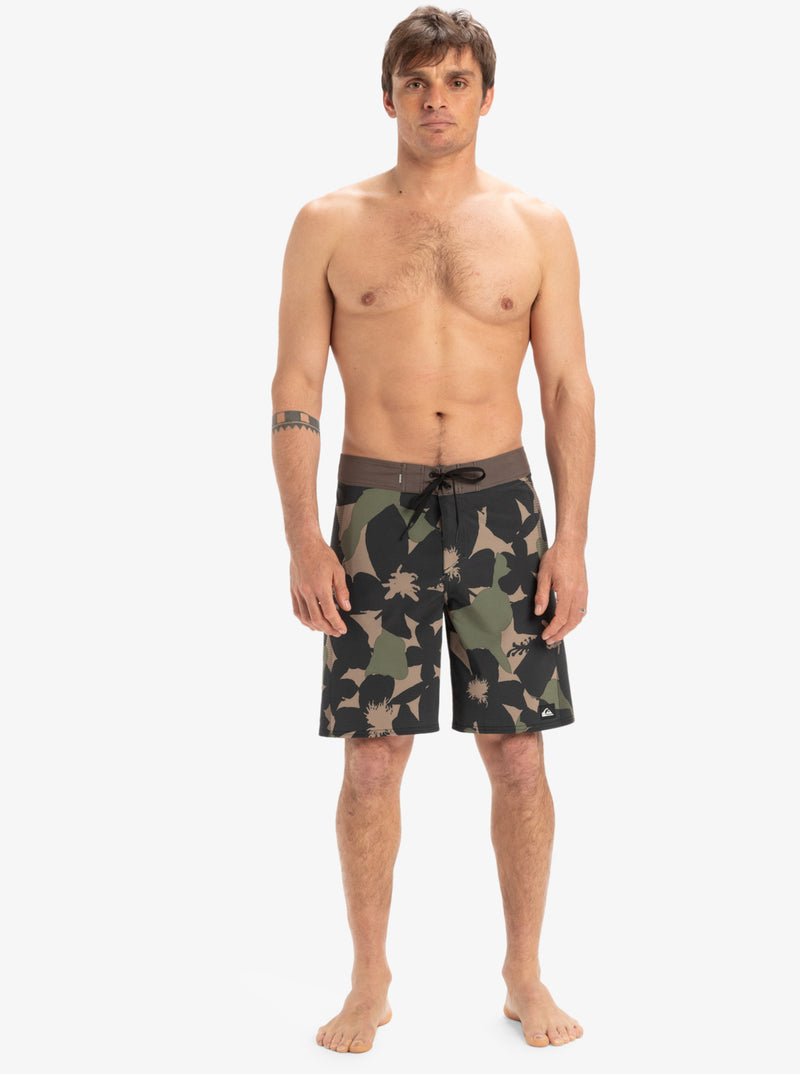 Load image into Gallery viewer, Quiksilver Men&#39;s Highline Arch 19&quot; Board Shorts Grape Leaf Handtman EQYBS04864-CRE6
