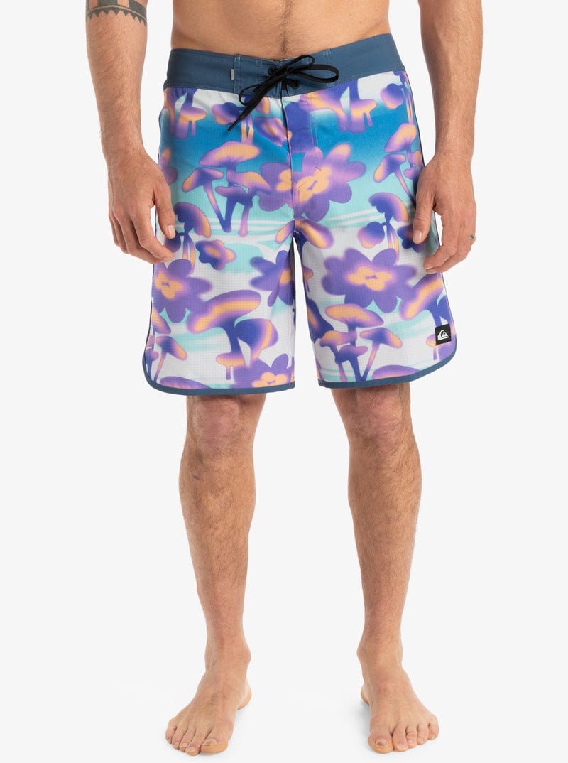 Load image into Gallery viewer, Quiksilver Men&#39;s Highline Scallop 19&quot; Boardshorts Marine Blue Biophilia EQYBS04865-BHA6
