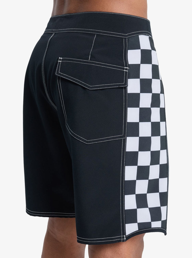 Load image into Gallery viewer, Quiksilver Men&#39;s Original Arch 18&#39;&#39; Board Shorts Black EQYBS04866-KVJ0
