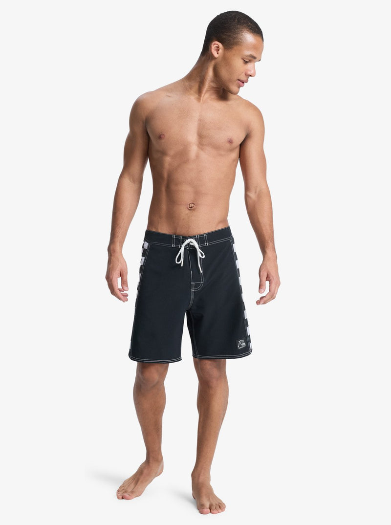 Load image into Gallery viewer, Quiksilver Men&#39;s Original Arch 18&#39;&#39; Board Shorts Black EQYBS04866-KVJ0
