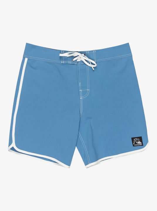 Quiksilver Men's Original Scallop 18" Board Shorts Coronet Blue EQYBS04880-BLQ0