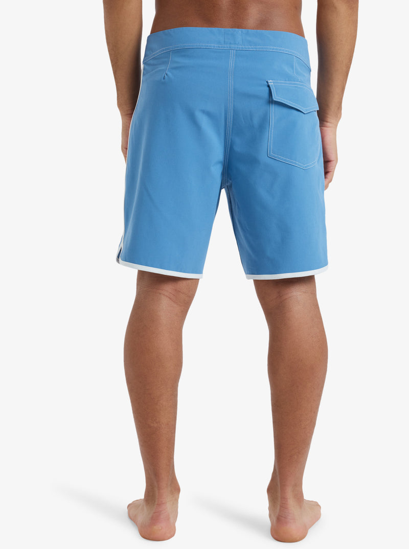 Load image into Gallery viewer, Quiksilver Men&#39;s Original Scallop 18&quot; Board Shorts Coronet Blue EQYBS04880-BLQ0
