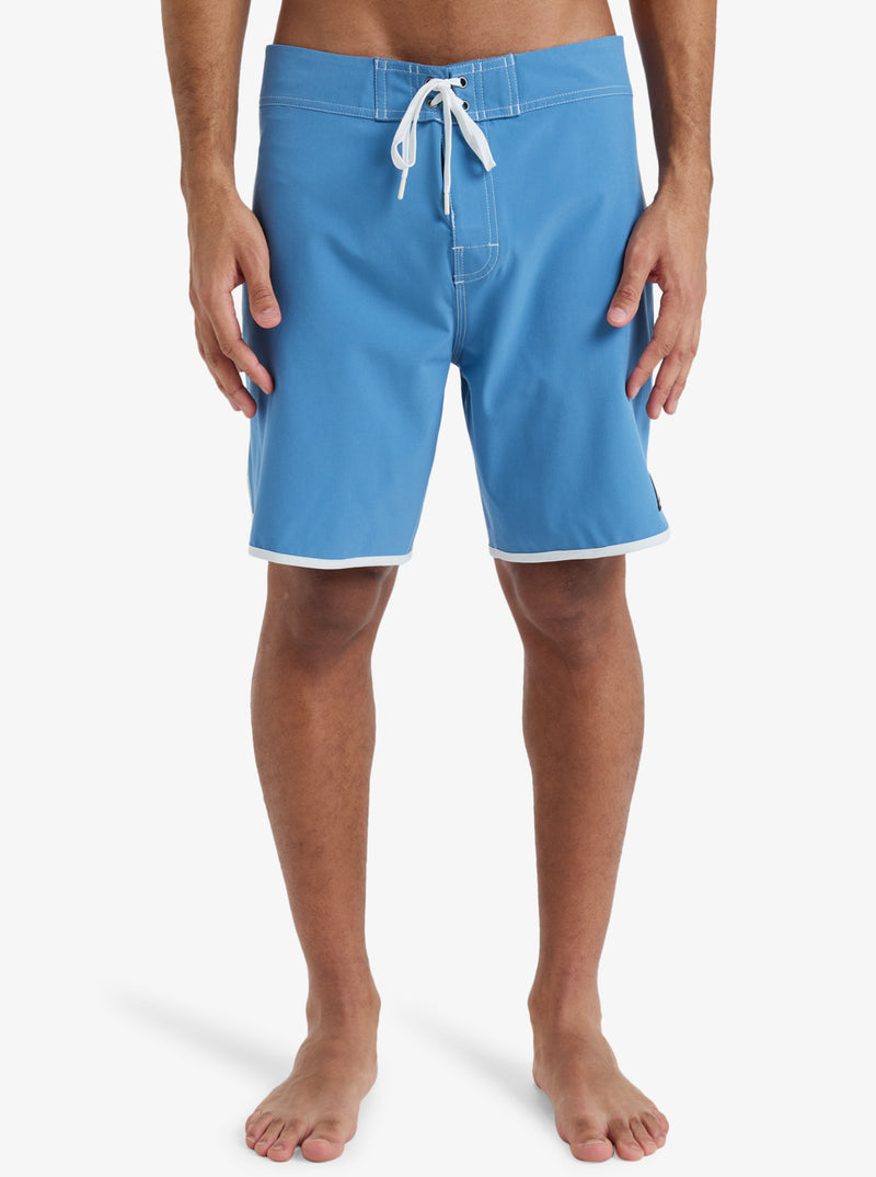 Load image into Gallery viewer, Quiksilver Men&#39;s Original Scallop 18&quot; Board Shorts Coronet Blue EQYBS04880-BLQ0
