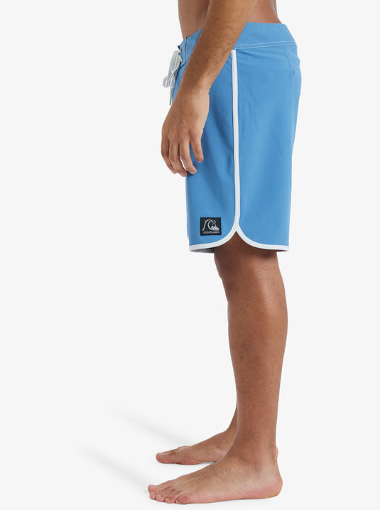 Quiksilver Men's Original Scallop 18" Board Shorts Coronet Blue EQYBS04880-BLQ0