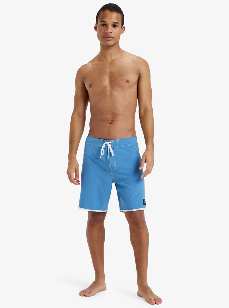 Load image into Gallery viewer, Quiksilver Men&#39;s Original Scallop 18&quot; Board Shorts Coronet Blue EQYBS04880-BLQ0
