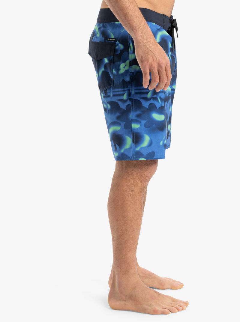 Load image into Gallery viewer, Quiksilver Men&#39;s Highline Straight Leg 19&quot; Boardshorts Estate Blue Biophilia EQYBS04881-BSW6
