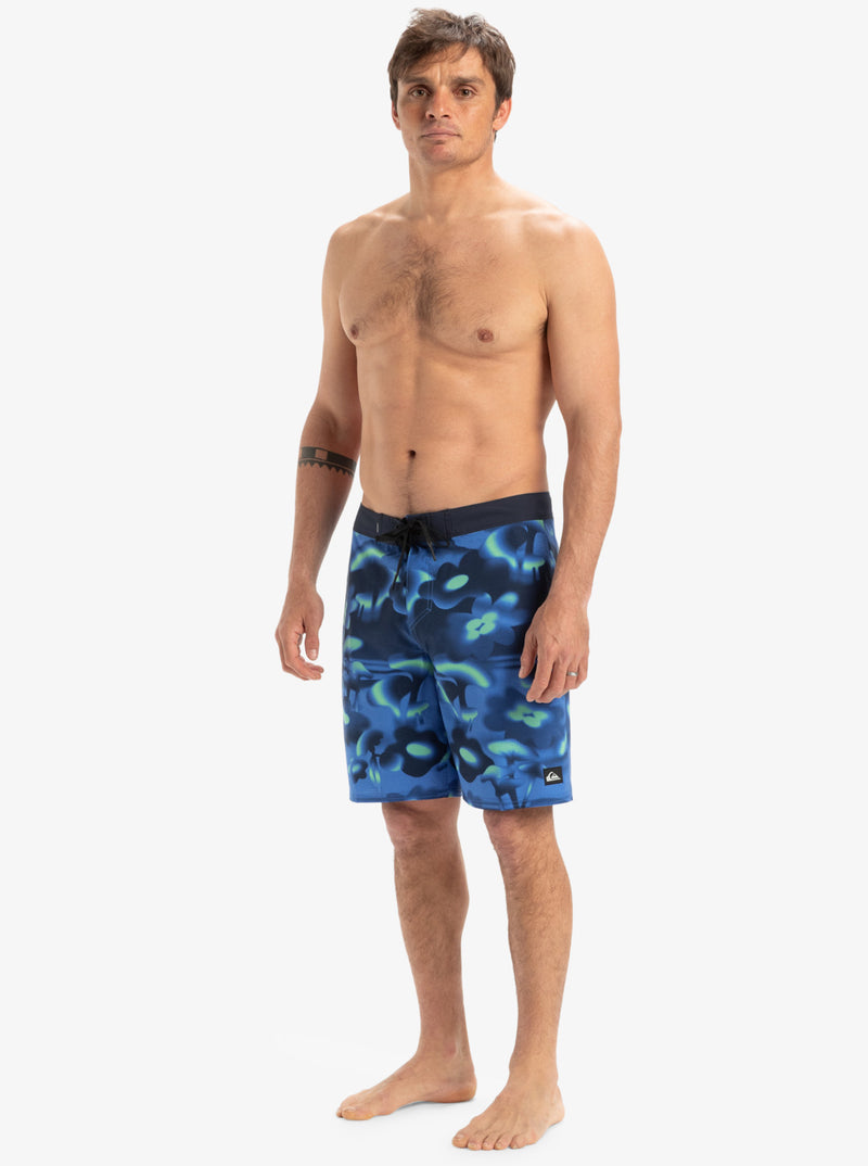 Load image into Gallery viewer, Quiksilver Men&#39;s Highline Straight Leg 19&quot; Boardshorts Estate Blue Biophilia EQYBS04881-BSW6
