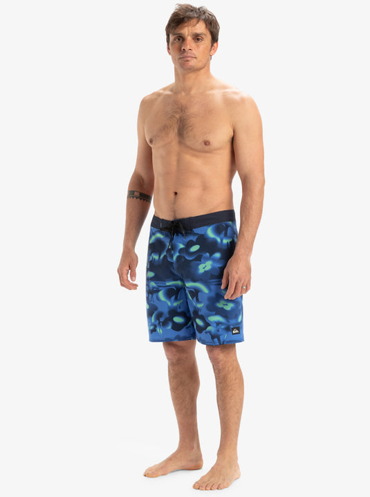 Quiksilver Men's Highline Straight Leg 19" Boardshorts Estate Blue Biophilia EQYBS04881-BSW6