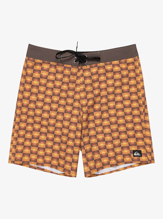 Quiksilver Men's Surfsilk Leg 18" Board Shorts Florever Bran EQYBS04889_CMN6