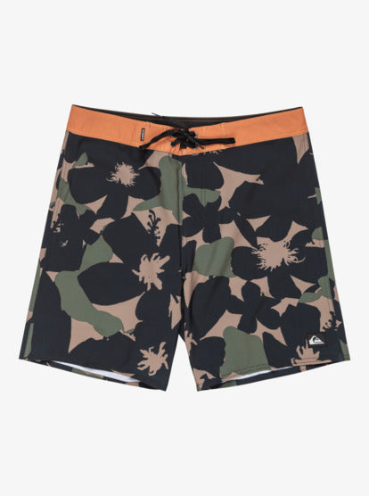 Load image into Gallery viewer, Quiksilver Men&#39;s Surfsilk Leg 18&quot; Board Shorts Grape Leaf Handtman EQYBS04889_CRE6
