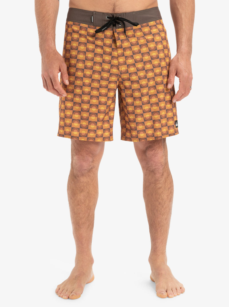 Load image into Gallery viewer, Quiksilver Men&#39;s Surfsilk Leg 18&quot; Board Shorts Florever Bran EQYBS04889_CMN6
