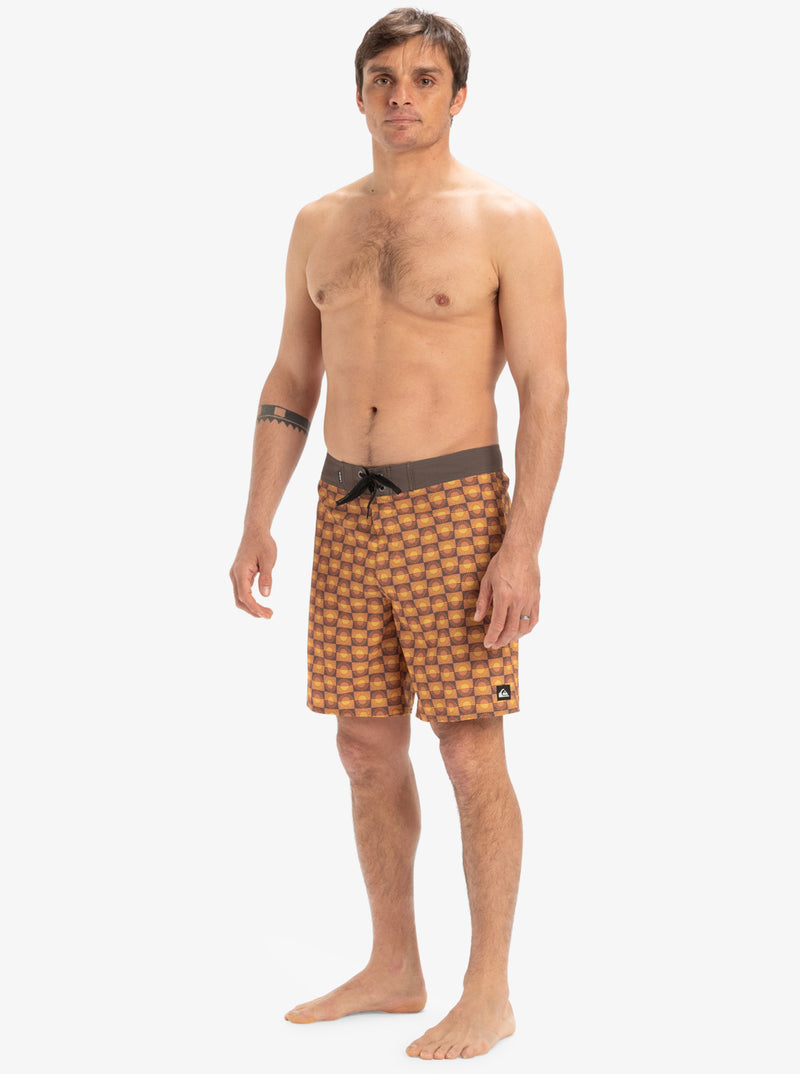 Load image into Gallery viewer, Quiksilver Men&#39;s Surfsilk Leg 18&quot; Board Shorts Florever Bran EQYBS04889_CMN6
