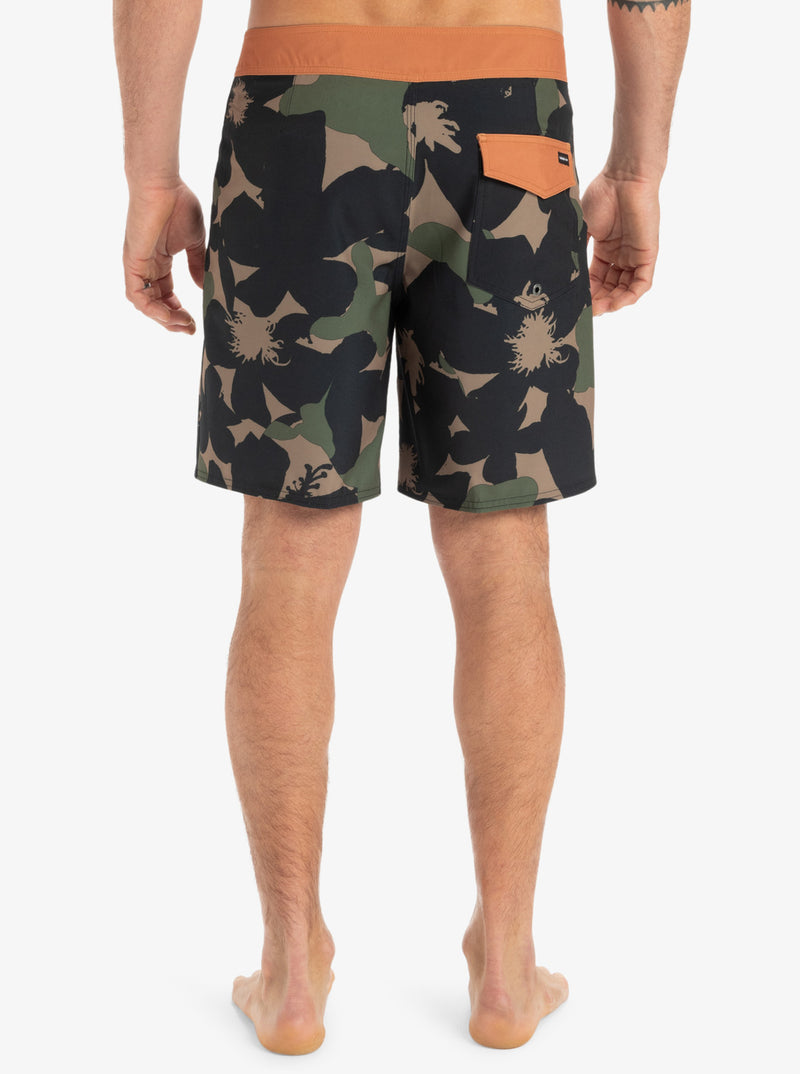 Load image into Gallery viewer, Quiksilver Men&#39;s Surfsilk Leg 18&quot; Board Shorts Grape Leaf Handtman EQYBS04889_CRE6
