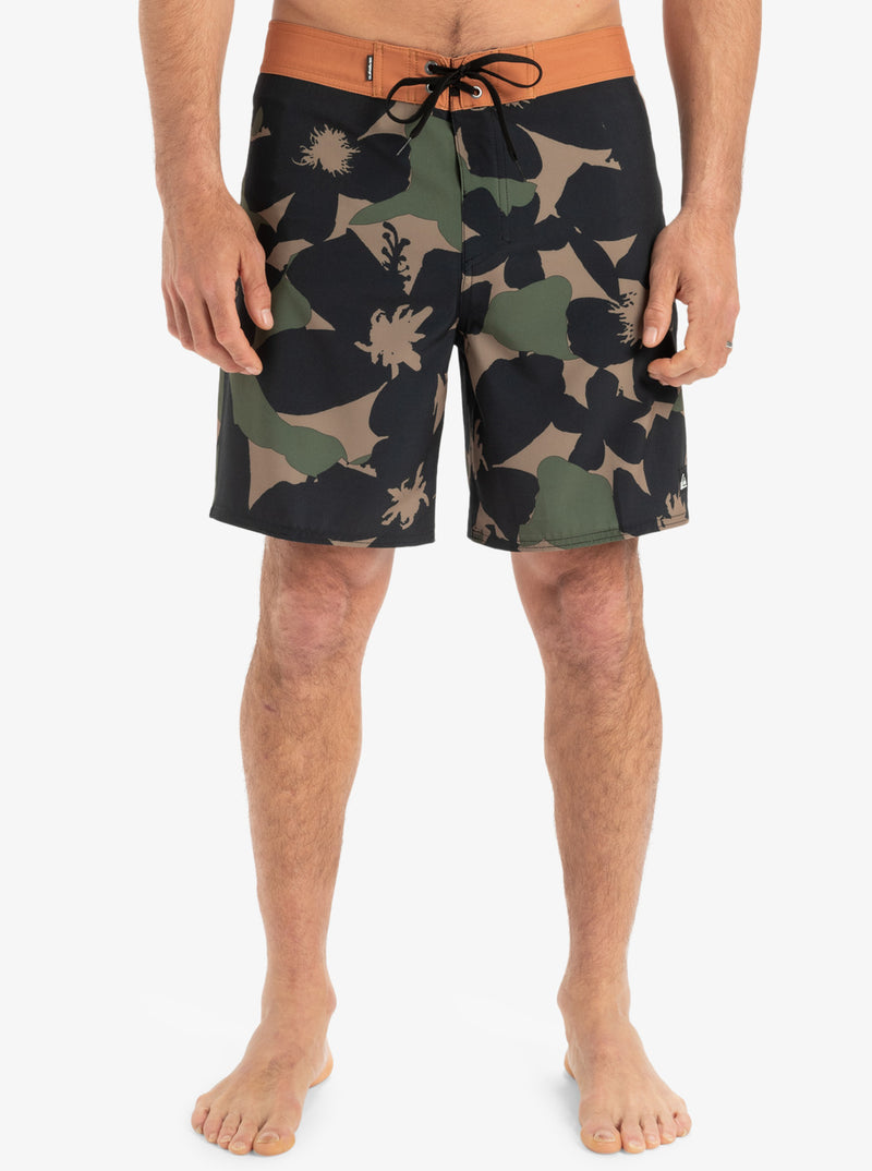 Load image into Gallery viewer, Quiksilver Men&#39;s Surfsilk Leg 18&quot; Board Shorts Grape Leaf Handtman EQYBS04889_CRE6
