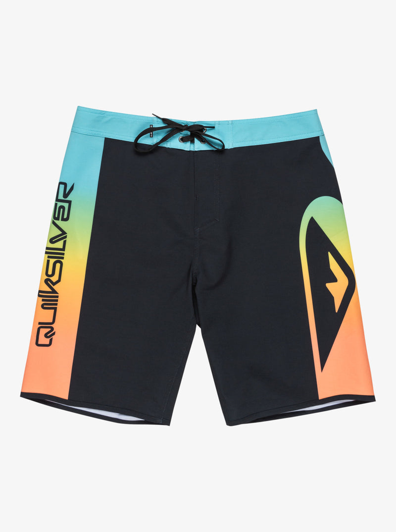 Load image into Gallery viewer, Quiksilver Men&#39;s Surfilk Holmes 20&quot; Board Shorts Black Holmes EQYBS04893_KVJ6
