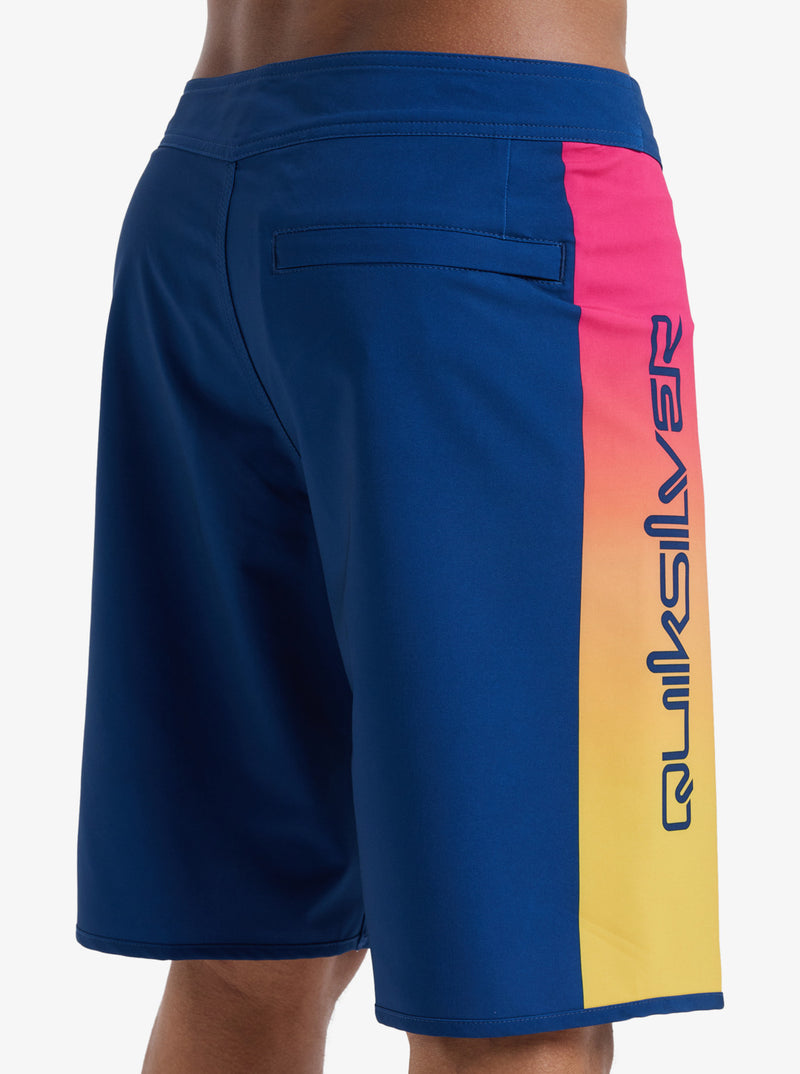 Load image into Gallery viewer, Quiksilver Men&#39;s Surfilk Holmes 20&quot; Board Shorts Estate Blue Holmes EQYBS04893_BSW6
