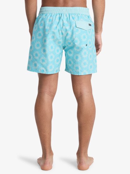 Load image into Gallery viewer, Quiksilver Men's Everyday Half Jam 16'' Swim Shorts Aqua Ocean Mayhem EQYBS04897-BJK7
