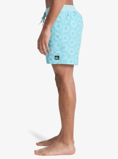 Quiksilver Men's Everyday Half Jam 16'' Swim Shorts Aqua Ocean Mayhem EQYBS04897-BJK7