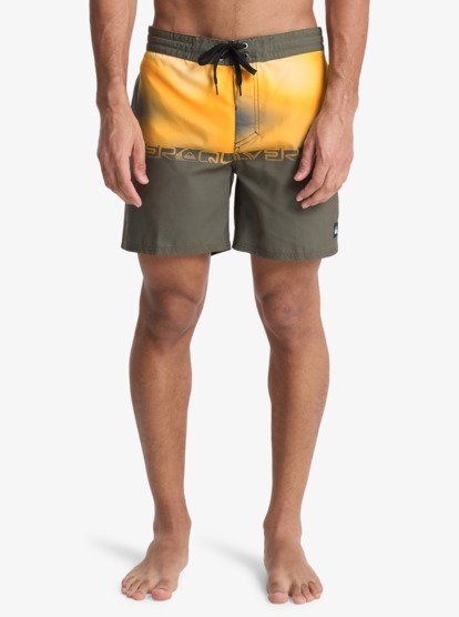 Quiksilver Men's Everyday 16'' Swim Shorts Grape Leaf Wordblock EQYBS04897-CRE6