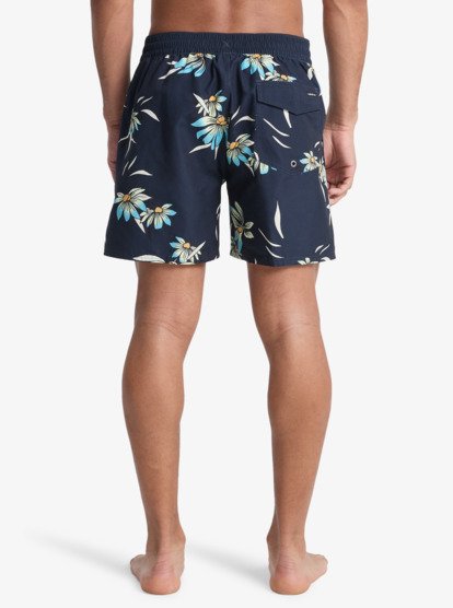 Load image into Gallery viewer, Quiksilver Men's Everyday 16'' Swim Shorts Dark Navy Coastal Floral EQYBS04897-KTP6
