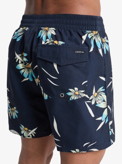 Quiksilver Men's Everyday 16'' Swim Shorts Dark Navy Coastal Floral EQYBS04897-KTP6