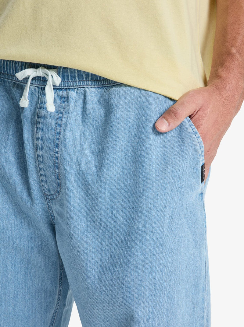 Load image into Gallery viewer, Quiksilver Men&#39;s Taxer Regular Denim Jeans 2001 Stone Wash EQYDP03494_BSP0
