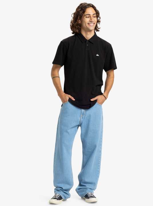 Quiksilver Men's Baggy Denim Jeans Indigo Light EQYDP03498_BFBW