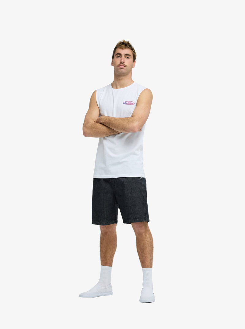 Load image into Gallery viewer, Quiksilver Men's Taxer Denim Shorts Black EQYDS031130-KVJ0
