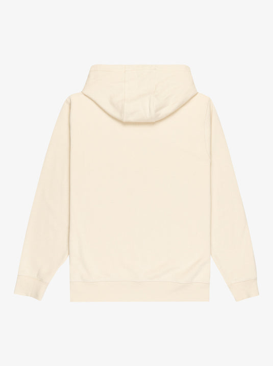 Quiksilver Men's Comp Logo Hoodie Bone White EQYFT05053_WBS0