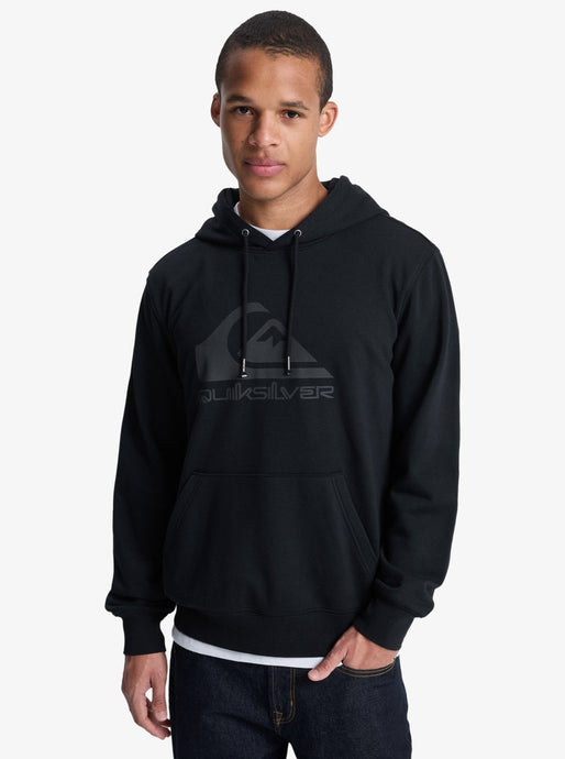 Quiksilver Men's Comp Logo Hoodie Black EQYFT05053_KVJ0