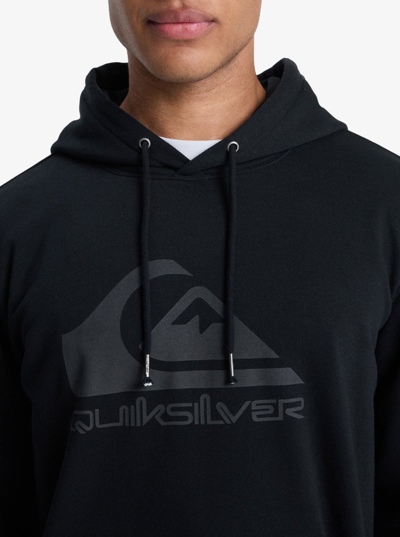 Load image into Gallery viewer, Quiksilver Men&#39;s Comp Logo Hoodie Black EQYFT05053_KVJ0
