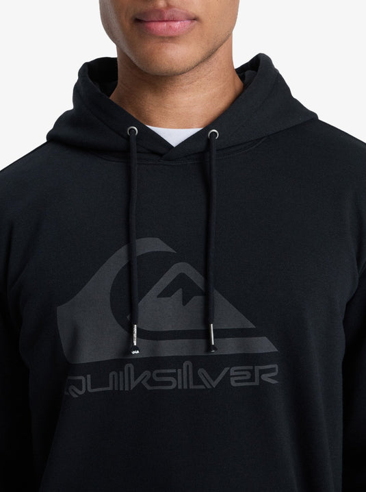 Quiksilver Men's Comp Logo Hoodie Black EQYFT05053_KVJ0