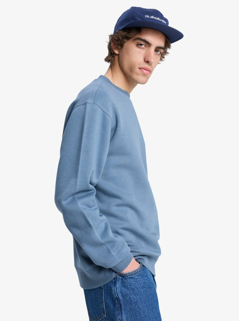 Load image into Gallery viewer, Quiksilver Men&#39;s Salt Water Graphic Sweatshirt China Blue EQYFT05127_BND0
