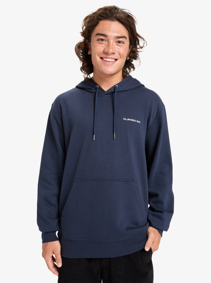 Load image into Gallery viewer, Quiksilver Men&#39;s Graphic Hoodie Dark Navy EQYFT05131-KTP0
