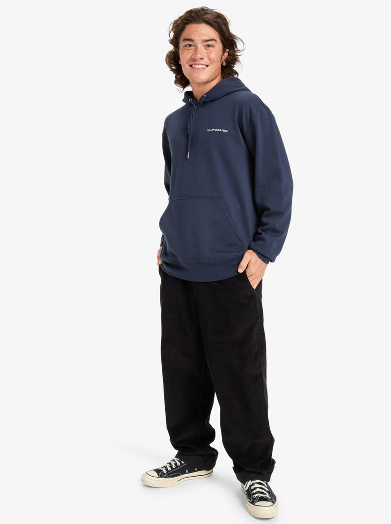 Load image into Gallery viewer, Quiksilver Men&#39;s Graphic Hoodie Dark Navy EQYFT05131-KTP0
