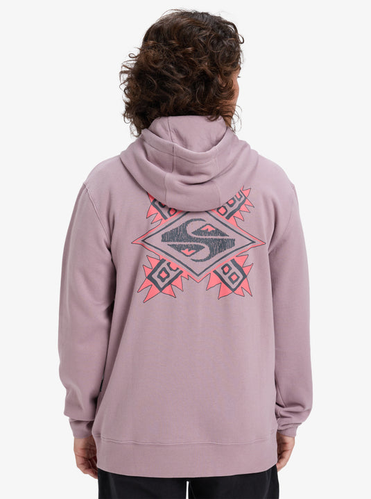 Quiksilver Men's Graphic Hoodie Elderberry EQYFT05131-PKM0
